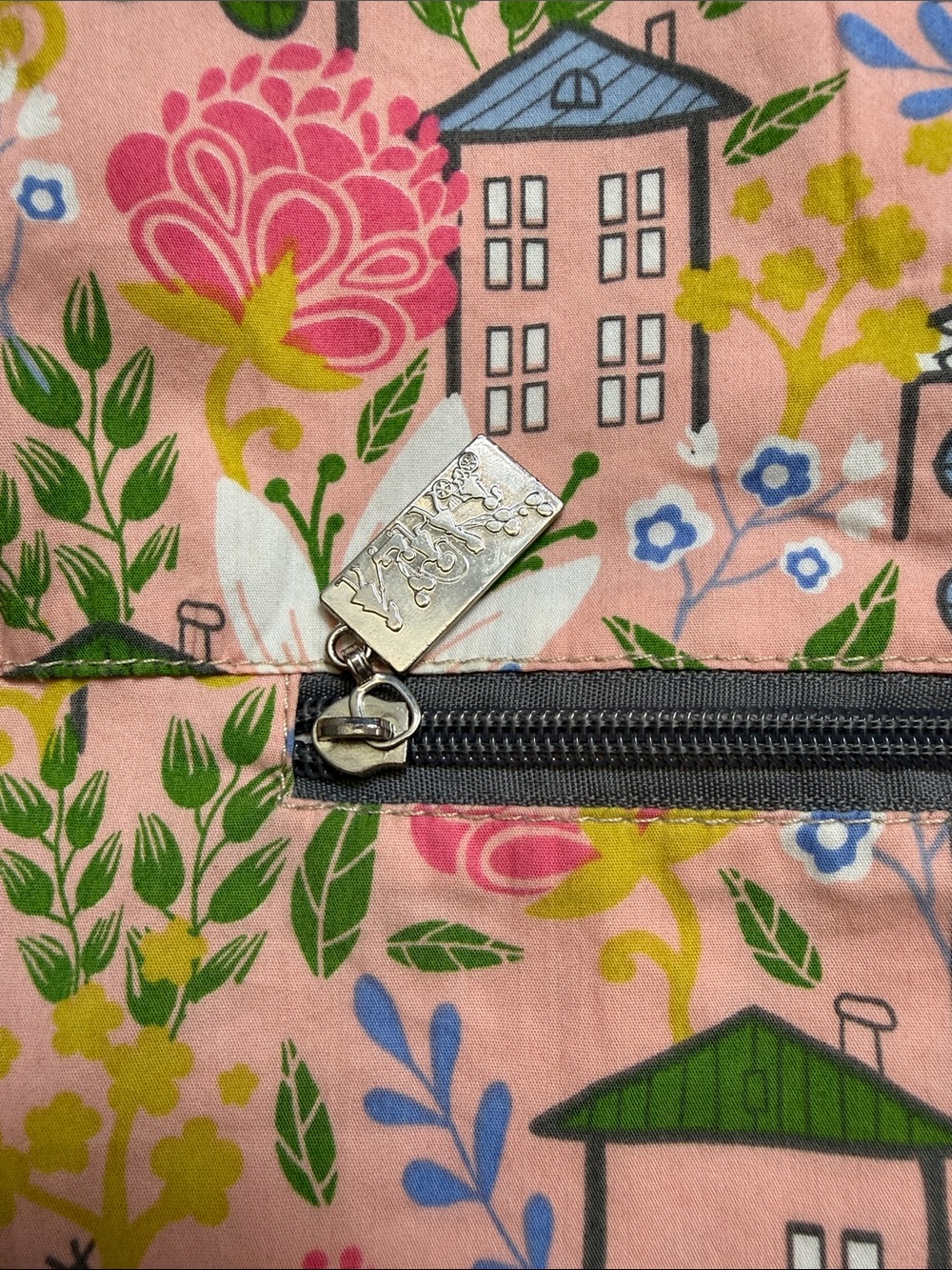 Matilda Jane Pink Floral & Green Stripe Shoulder Bag - Picture 4 of 17